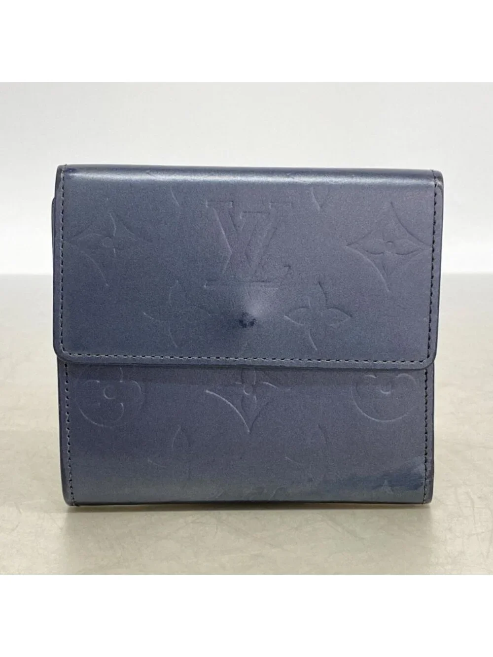 Louis Vuitton Trifold Wallet Monogram Matt Porte-Monnaie Billets Carte Cles de